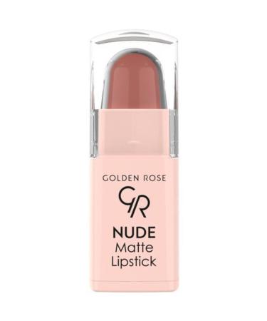 Golden Rose Nude Matte Lipstick Mini - No 01