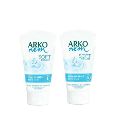 Arko Soft Touch Cream Tube 75 Ml X 2 Pieces