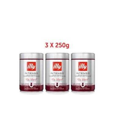 illy Filter Coffee (3x250gr) Dark Roast