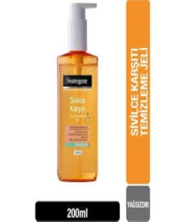 Neutrogena Visibly Clear Acne Cleansing Gel 200 Ml (1 Piece)