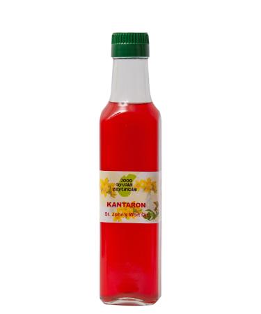 2000 AYVALIK OLIVES St. John's Wort Oil 250 Ml Glass Bottle