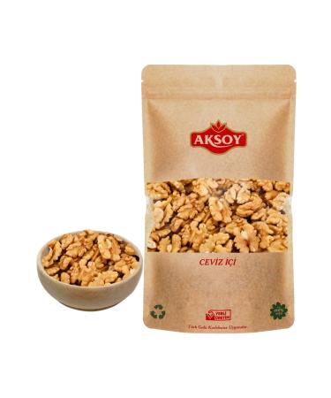 AKSOY Walnut Kernels 500 Gr (HALF WHITE)