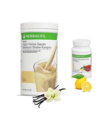 Herbalife Vanilla Shake 50gr Lemon Tea