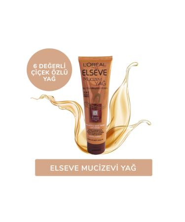 Elseve Miraculous Oil 150 Ml - Care Product for Dry and Hard Hair