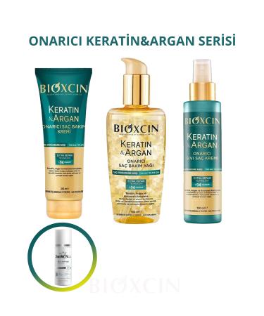 Bioxcin Hair Care Cream 250 ml + Liquid Hair Conditioner 150 ml + Hair Care Oil 150 ml +100ml Facial Cleansing Gel