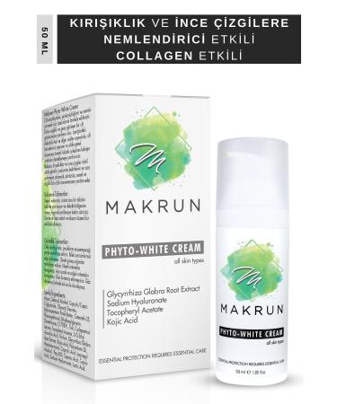 makrun - Phyto White Cream Special for Wrinkles and Fine Lines - Moisturizing Effect - Smooth Skin