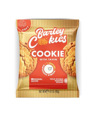 Barley Cookies Tahini Soft Cookies 40g - Buy Online on GoSupps.com