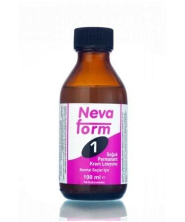 Neva Form 1 Cold Permanent Cream Lotion For Normal Hair 100 ml - Perm Lotion 8690057307003 - Buy Online on GoSupps.com