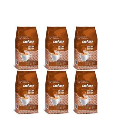 LavAzza Crema E Aroma Coffee Beans 6 X 1 Kg