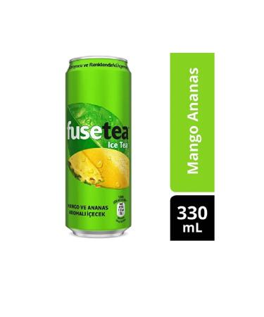 Fuse Tea Mango and Pineapple Flavored Drink Iced Tea 330 Ml X 12 Pieces - Buy Online on GoSupps.com