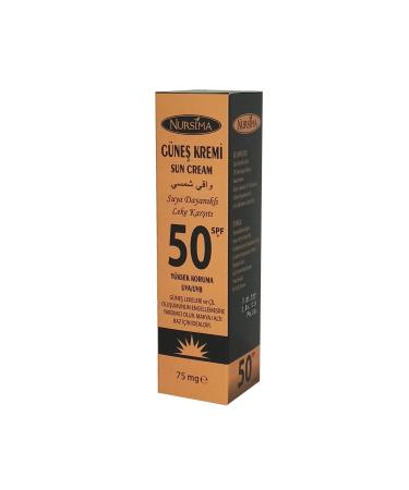 Nursima Findit Sun Cream 50 Spf+ 75 Mg