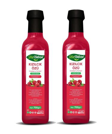 His Natural Cranberry Extract Set of 2 700 Gr.