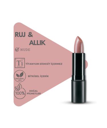 Purshiffa Natural Lipstick (NUDE TONE) (STICK) 5 gr