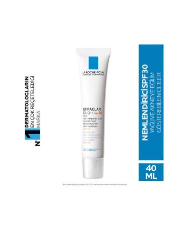 La Roche Posay Effaclar Duo+ SPF 30 protection care cream for oily and irregular skin 40ml