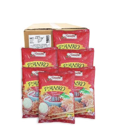 Sanita Sanitta Panko Japanese Bread Crumbs Bread Crumbs 1 kg 6 Pieces