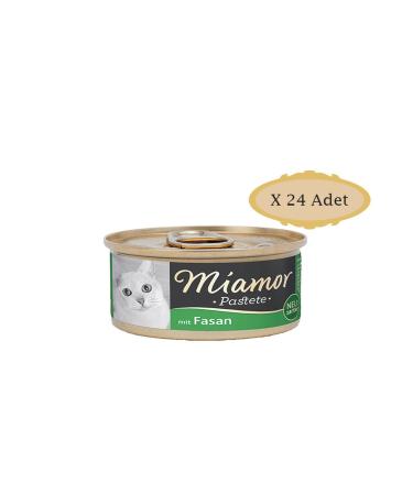 Miamor Miamor Cat Pheasant Cat Canned Food 85 GR X 24 PIECES