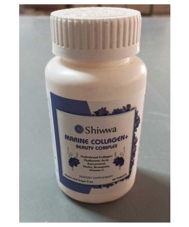 Shiwwa Marine Collagen+ Beauty Complex Vitamin C 90 Tablets