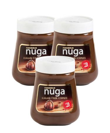 Fiskobirlik Nougat Cocoa Hazelnut Cream 700 G 3 Pieces