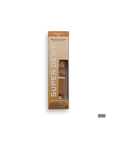 Revolution Superdewy Liquid Bronzer Medium To Tan