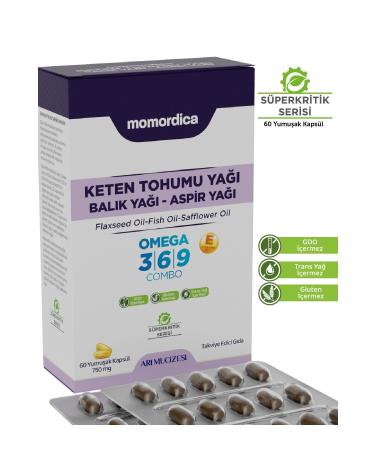 MOMORDICA Linseed Oil Softgel - 60 Capsules