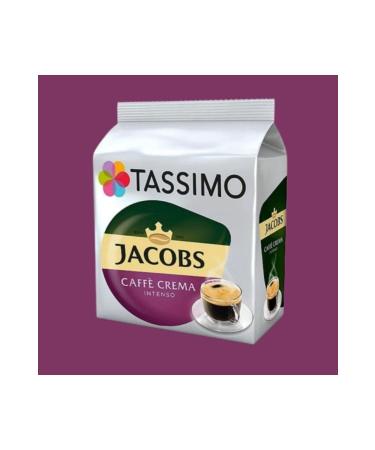 tassimo Jacobs Cafe Intense Cream Coffee 16 Capsules 132 8gr