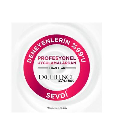 Excellence L'or al Paris Intense Hair Dye - 1.1 Night Black 2 Pieces - Buy Online on GoSupps.com