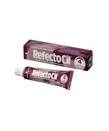 Refectocil For Indistinct and Volumeless Eyebrows Chestnut Eyebrow-Eyelash Dye No:4 15ml D.Center917