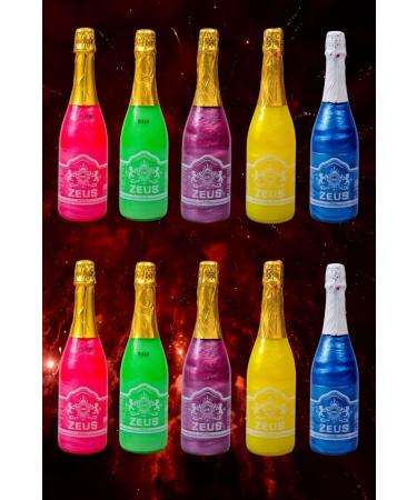 OS ZEUS 10 Lu Alcohol-Free Glitter *Champagne 750 ml