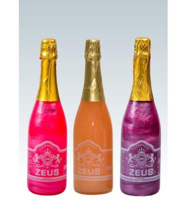 OS ZEUS 3l Alcohol-Free Glitter Champagne* (non-alcoholic)