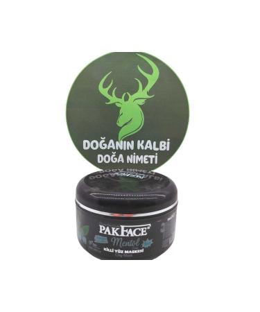 pakface peeling Menthol Clay Mask Whitening Formula 700 ml
