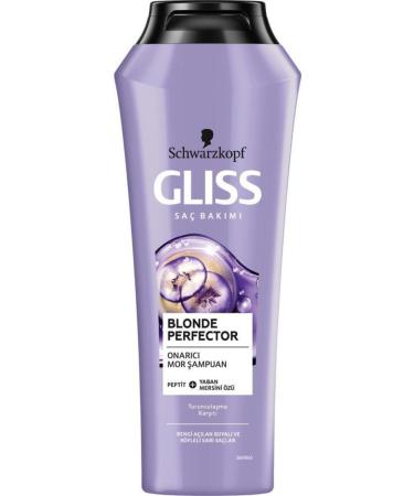 Gliss Color Perfector Color Protection Shampoo 500 ml X 2 Pieces + Blonde Perfector Shampoo 250 ml - Buy Online on GoSupps.com