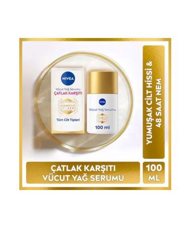 NIVEA Luminous630 Anti-Stretch Moisturizing Body Oil Serum 100 ml