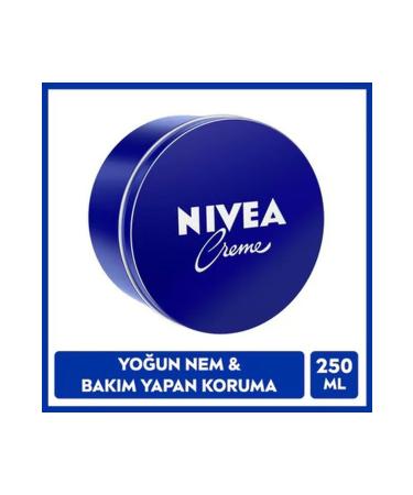 NIVEA Creme Moisturizing Cream 250 ml Caring Protection All Skin Types