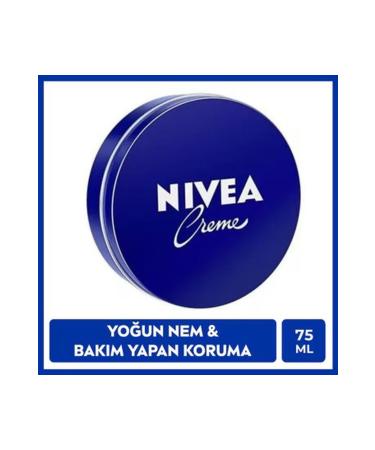 NIVEA Creme Moisturizing Cream 75 ml Caring Protection All Skin Types