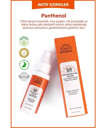 T JE BOTAN CAL Sun Cream - 100 ml - Sun Protection Factor 50 SPF (UVA & UVB) - Buy Online on GoSupps.com