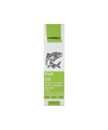 HARVELD Fish Oil Cat Dog Omega 3 Omega 6 Source Joint Health Immune Support Fish Oil 200ml - Buy Online on GoSupps.com
