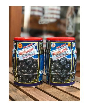 Kat rl Olive 1 Kg X 2 Pieces Kat rl Village Black Olives - Buy Online on GoSupps.com