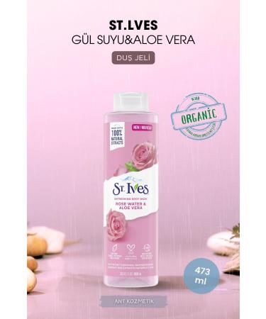 St. Ives St. ves Rose Water & Aloe Vera Body Wash 473ml