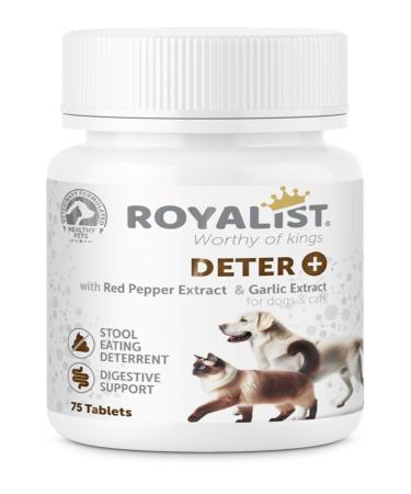 Royalist Deter Cat and Dog Stool Eating Preventive Tablets 75 pcs - Buy Online on GoSupps.com
