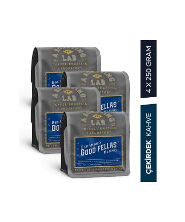 A Roasting Lab Good Fellas 4x250 gram Bean Espresso Blend