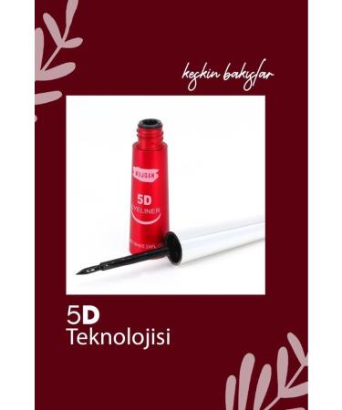 MUJGAN 5D Black Liquid Eyeliner - Buy Online on GoSupps.com