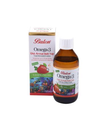 Balen Omega 3 Strawberry Flavored 150 Ml