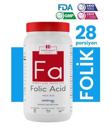 Hellobari Formula Hellobari Formula Folic Acid | Natural Strawberry Flavored | 28 Servings