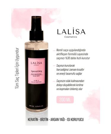 Lalisa Cosmetics 200 ml Fast Hair Dryer Nourishing Repair Heat Protector - Buy Online on GoSupps.com