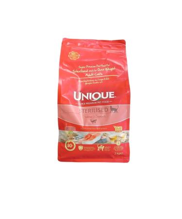 Unique sterilized neutered cat food 2 kg