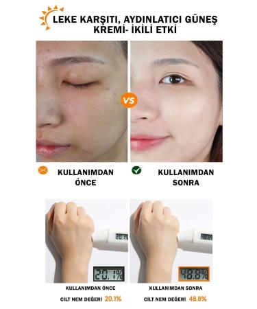 ESHUM Korean Anti-Freckle and Anti-Spot Brightening Vitamin Laser Spf 50 Pa High Protection Sun Cream - Buy Online on GoSupps.com