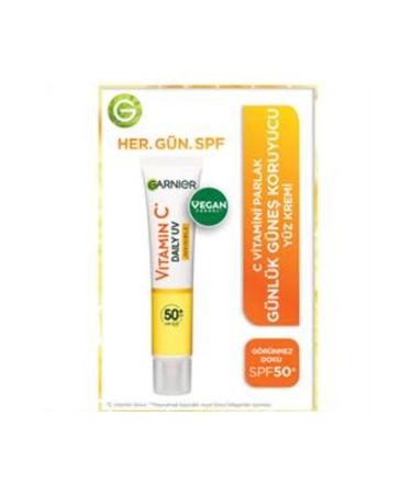 Baby Garnier Skin Vitamin C Bright Face Cream Spf Invisible 40ml (SINGLE)