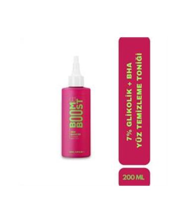 Baby Boom and Boost Oily Skin Blackhead-Acne Anti Aha/Bha Daily Tonic 200ml (SINGLE)