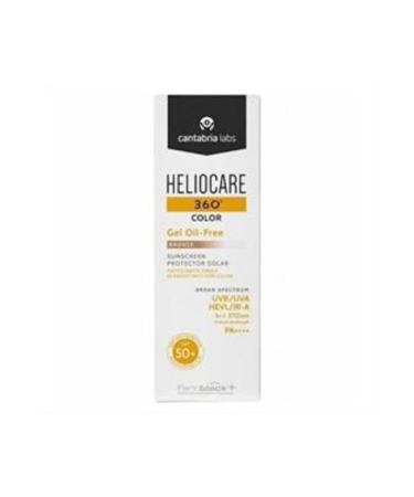 Baby Heliocare 360 Gel Oil Free SPF50 Color Sun Cream Bronze 50ml (SINGLE)