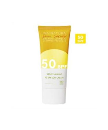 Baby Iva Natura Organic Moisturizing and Protective 50 SPF Sun Cream 75ml (SINGLE)